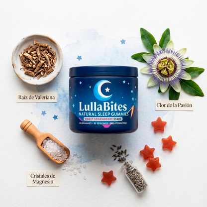 Gominolas LullaBites — Duerme mejor, de forma natural