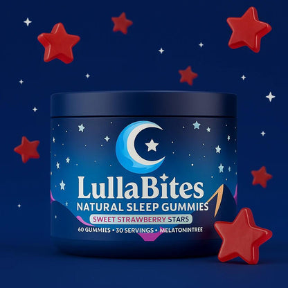 Gominolas LullaBites — Duerme mejor, de forma natural
